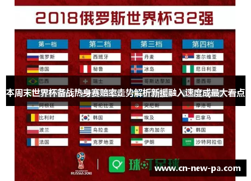 本周末世界杯备战热身赛赔率走势解析新援融入速度成最大看点